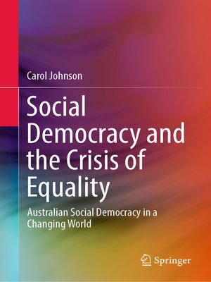 cover image of Social Democracy and the Crisis of Equality